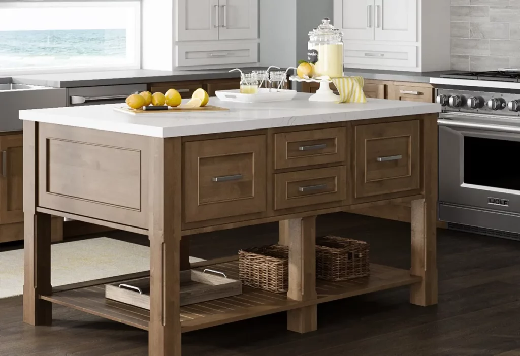 pristine white quartz countertops