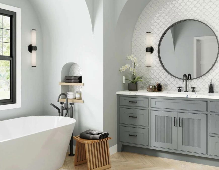 Laslo Bathroom Remodel in Easton PA