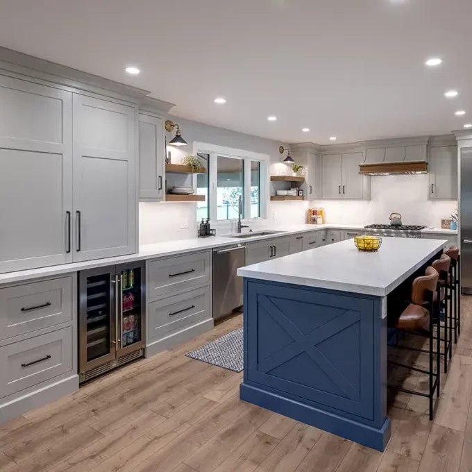 Island Table Kitchen Efficient