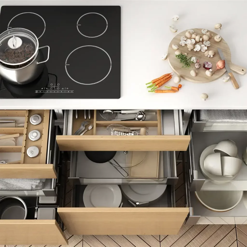 Drawer and Lighting Adjustments
