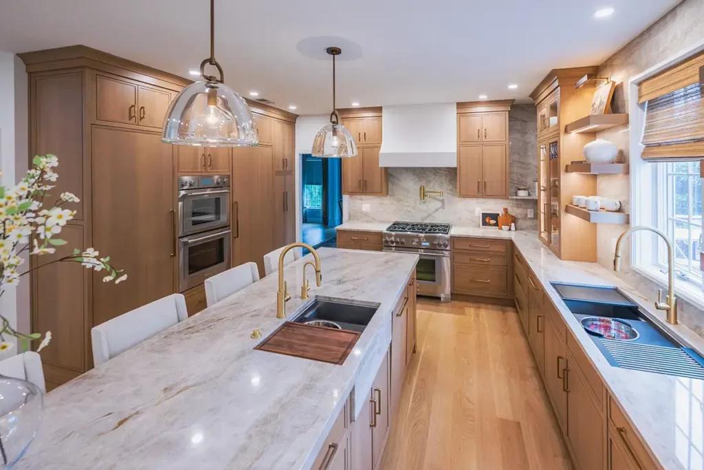 Kosher Kitchen Design Inspiration white countertops