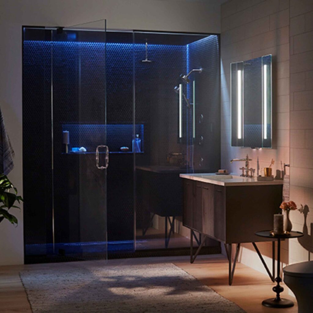 A smart bathroom